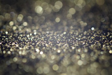 Soyut altın glitter arka plan. Kutlama ve Noel ba