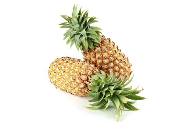 Pineapples  on white background. — Stock Photo, Image