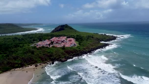 Aerial View Kenting — Stock Video