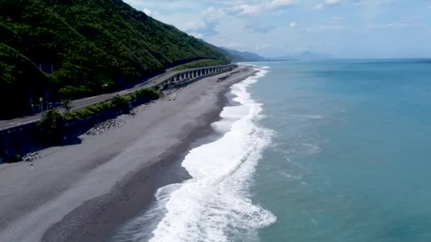 Vista Aérea Taitung — Vídeos de Stock