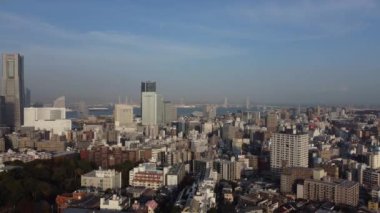 Yokohama 'nın havadan görünüşü
