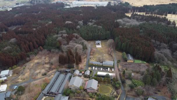 Vista Aérea Kumamoto — Vídeos de Stock