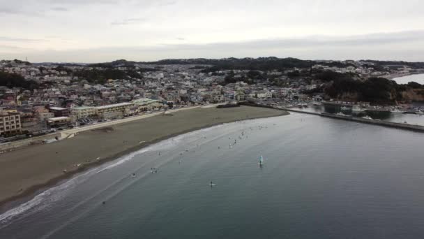 Vista Aérea Kamakura — Vídeos de Stock