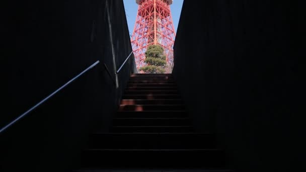 Mejor Vista Torre Tokio — Vídeos de Stock