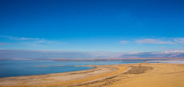 Pohled Antelope Island Park — Stock fotografie