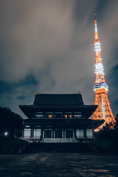 Die Nachtsicht Von Tokio — Stockfoto