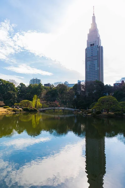 Shinjuku Gyoen Nationalgarten — Stockfoto