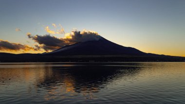 Dağ 'ın en iyi manzarası. Fuji