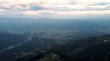 Hakuba 'nın hava manzarası