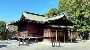 Tokyo 'daki Japon mimarisi.