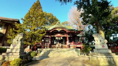 Çin şehrinin güzel mimarisi