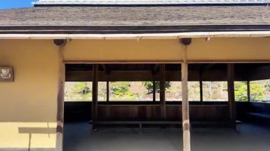 Japon geleneksel Japon evi.