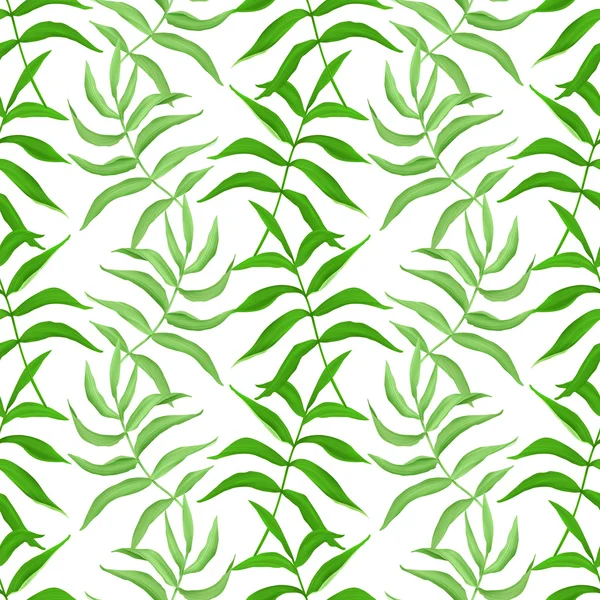 Tropical leaves pattern