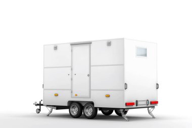 Eski bir karavan modeli.