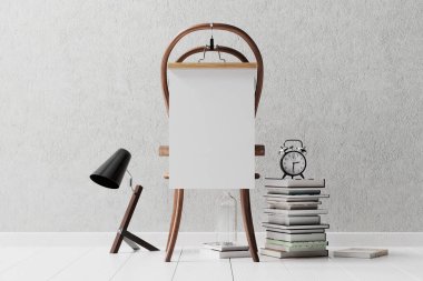 Poster tasarımı asılıyor