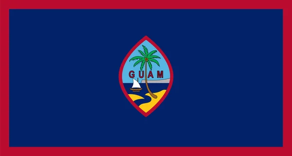 Guam bayrak için standart oranlar