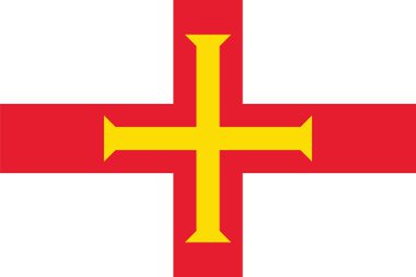 Guernsey bayrak için standart oranlar