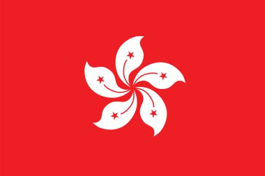 Hong Kong resmi bayrak için standart oranlar