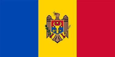Moldova bayrağı için standart oranlar
