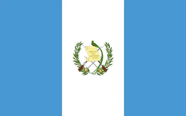 Guatemala bayrağı için standart oranlar
