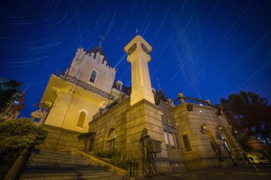 anıt startrails gece