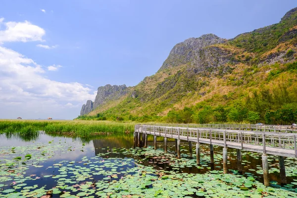 Nature Education Center (Bueng Bua) in Khao Sam Roi Yot National Park, Kui Buri District, Prachuap Khiri Khan Province, Thailand