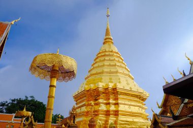 Pagoda Doi Suthep 'de, Chiang Mai Tayland' da