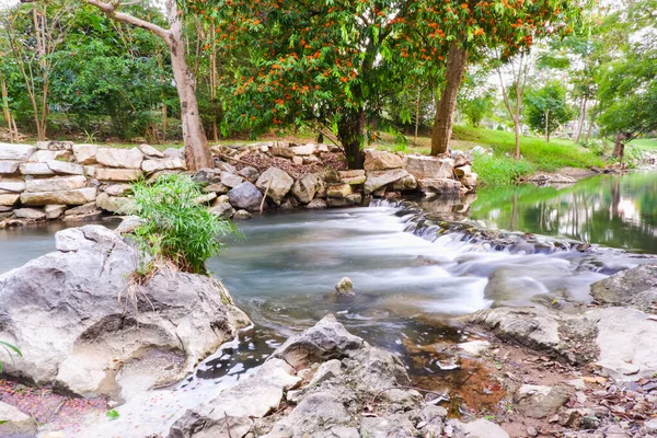 Waterval Muak Lek Provincie Saraburi Thailand — Stockfoto