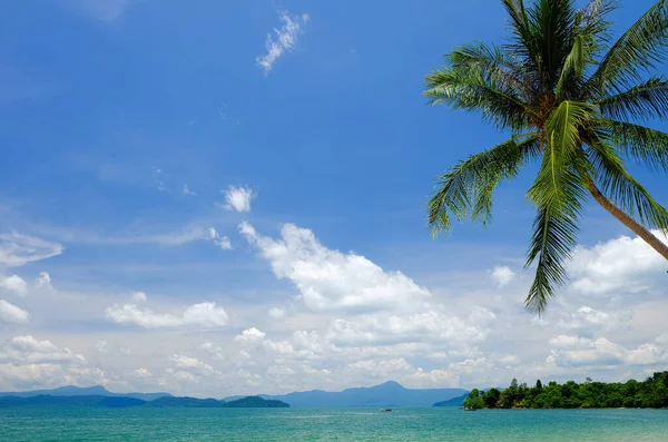 Пляж Голубое Небо Острове Пхайам Ранонге Таиланд — стоковое фото