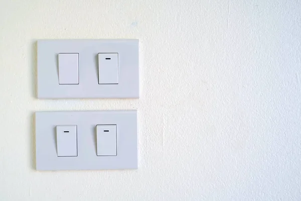 Power Light Switch Wall — Stock Photo, Image