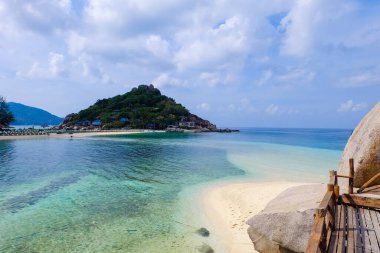 Tropik plaj, Koh Nang Yuan Adası Tayland