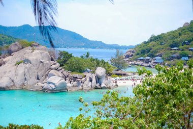 Tropik plaj, Koh Nang Yuan Adası Tayland