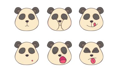 Set suratlar pandalar