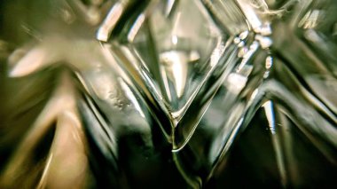 Kabartmalı cam, kapat.