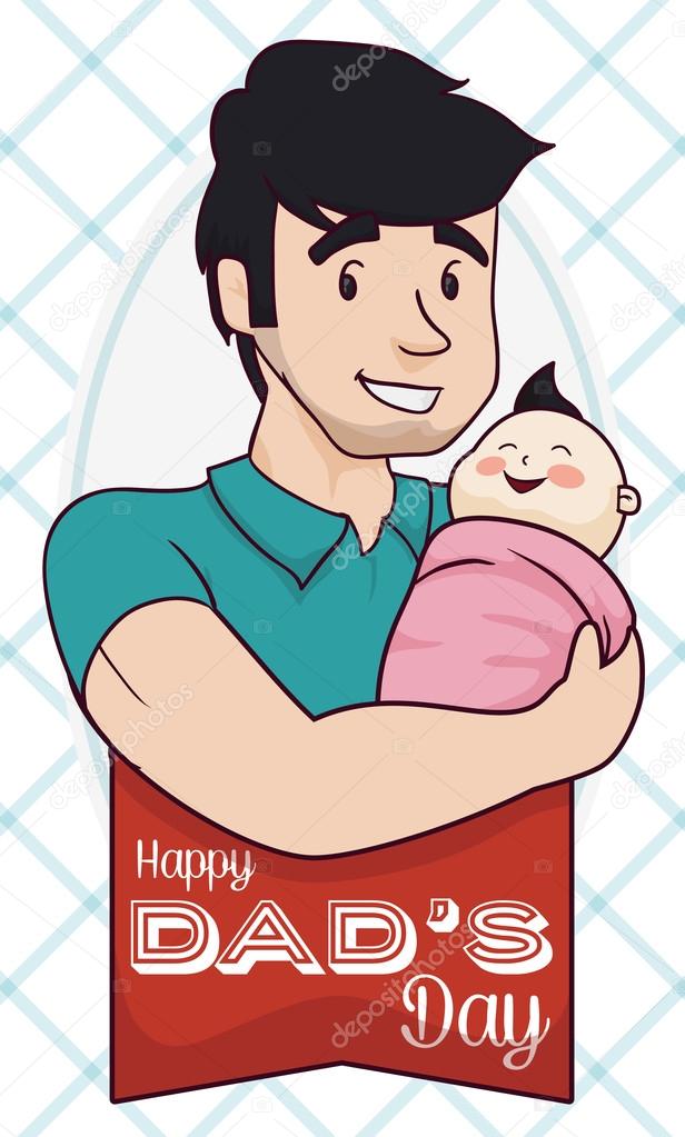 Daddy Holding In Arms His Baby In Father S Day Vector Illustration Vector Image By C Penwin Vector Stock Daddy Holding In Arms His Baby In Father S Day Vector Illustration Vector Image By C Penwin Vector Stock