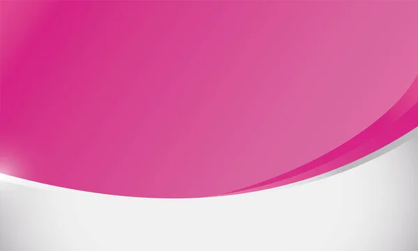 Шаблон Прапора Рожево Білому Кольорі Ефектом Градієнта Блискавками — стоковий вектор