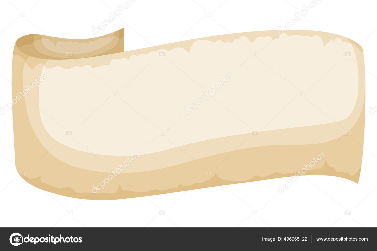 Cinta Plantilla Como Pergamino Antiguo Con Bordes Irregulares Estilo  Dibujos Vector de stock #496065122 de ©PenWin, image size:1600x1064