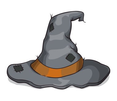 Raggy Sihirbazı modası, vektör çizim