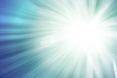 Mavi glitter ışıltı ışınları ışık arka plan defocused.