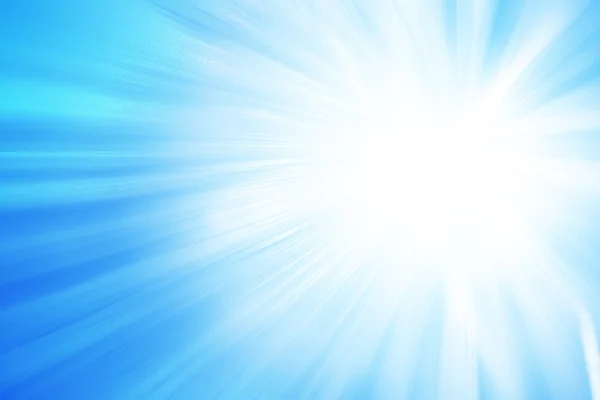 Brillo azul brillo desenfocado rayos luces fondo abstracto . — Foto de Stock