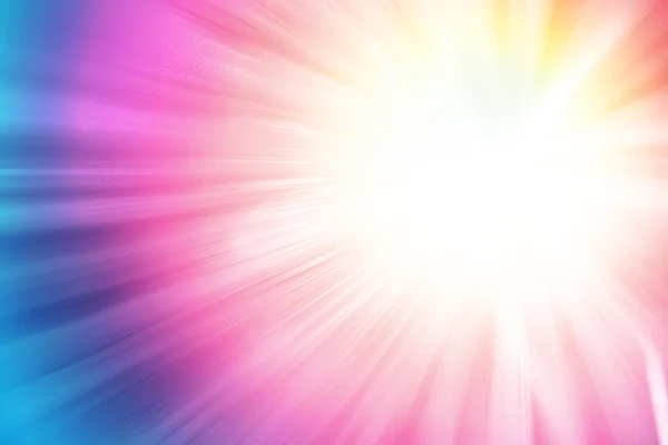 Brillo de brillo colorido desenfocado rayos luces fondo abstracto . — Foto de Stock
