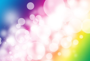 Renkli glitter defocused ışıltı ışınları ışıklar bokeh 