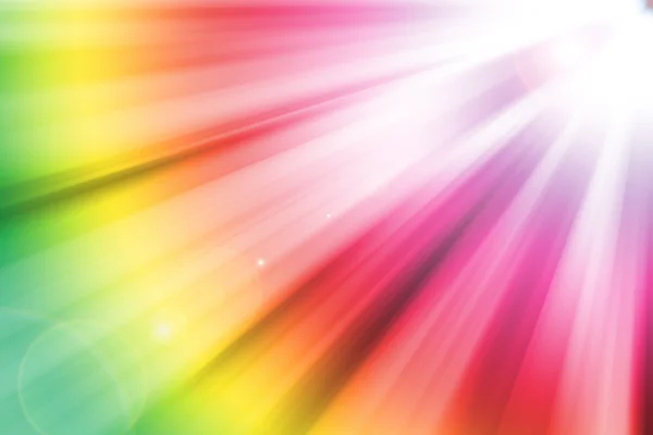 Colorful ray glitter sparkle defocused rays lights — Stock Photo, Image