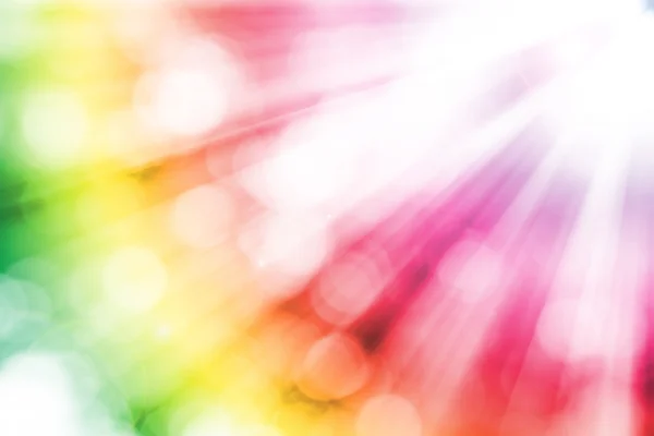 Brillo de brillo de rayo colorido desenfocado rayos luces — Foto de Stock