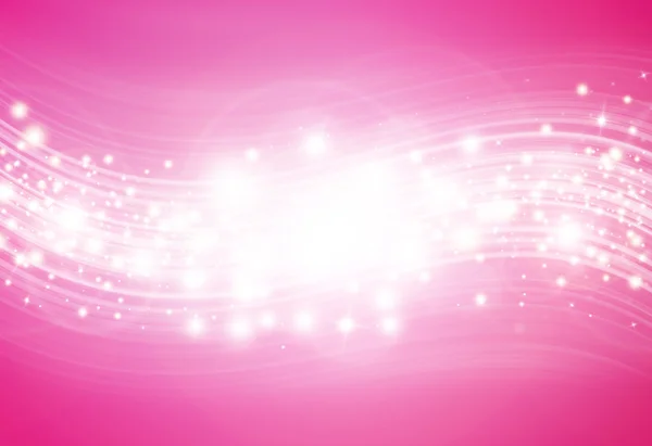 ピンクのキラキラ輝きデフォーカス光線ライト抽象的なキラキラ背景のボケ味. — ストック写真