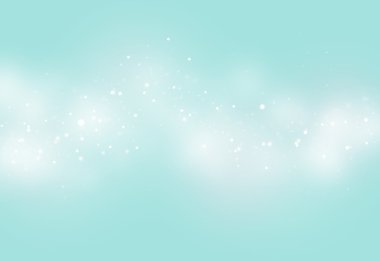 Mavi ışın bokeh glitter defocused
