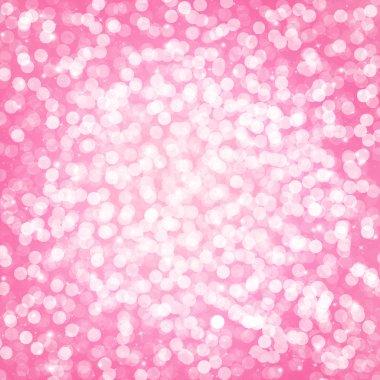 Pembe bokeh glitter ufuk ışık soyut