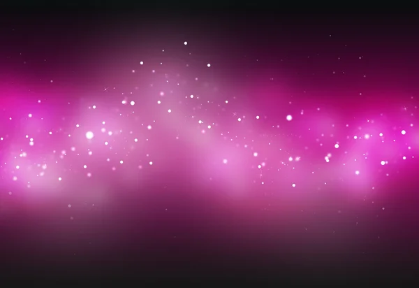 Pembe ray bokeh glitter ufuk ışık soyut