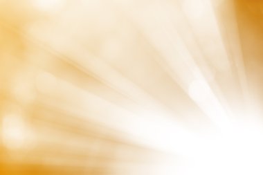 Yeşil parıltı defocused ışıltı ışınları ışıklar bokeh