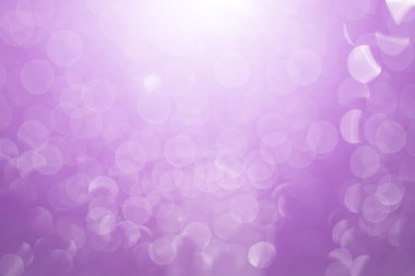 Mor ray bokeh parlak ışıklar abstrac defocused